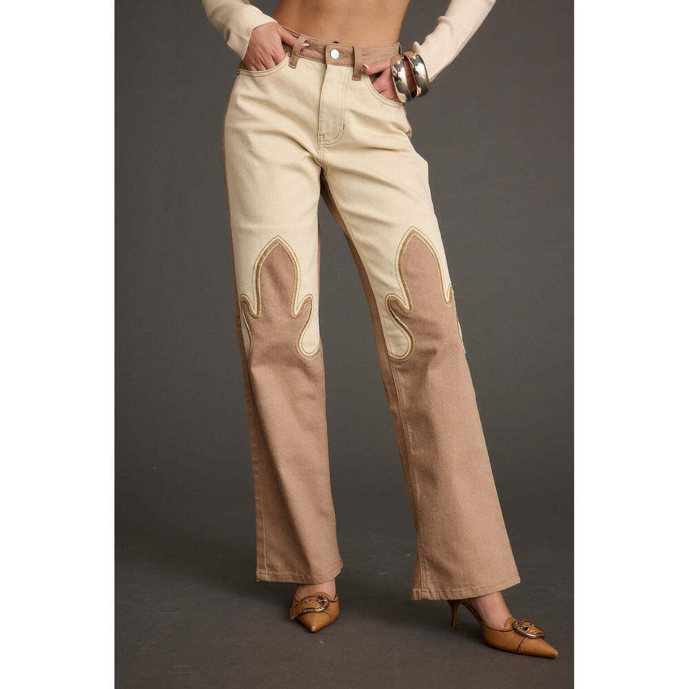 12th Tribe High Noon Two Tone Western Pants Size 2828
